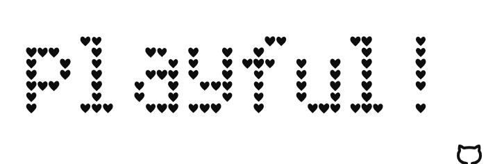 Heart Matrix Type preview